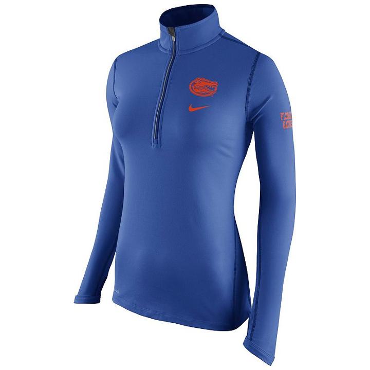 Women's Nike Florida Gators Dri-fit Element Top, Size: Xl, Blue