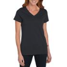 Women's Dickies V-neck Tee, Size: Xxl, Black