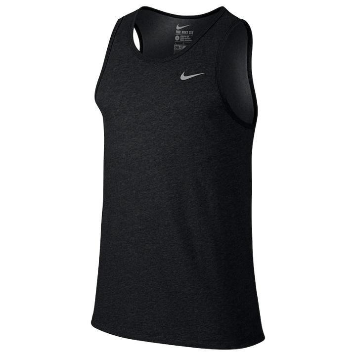 Men's Nike Dri-fit Swoosh Performance Tank Top, Size: Large, Med Grey