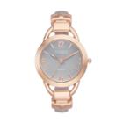 Studio Time Women's Two Tone Cuff Watch, Size: Medium, Grey