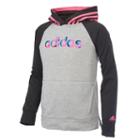 Girls 7-16 Adidas Colorblock Hoodie, Size: Large, Black