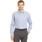 Men's Van Heusen Traveler Slim-fit Stretch No-iron Button-down Shirt, Size: Small, Blue Other