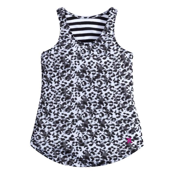 Girls 7-16 Hurley Simone Tank Top, Girl's, Size: Medium, White Oth