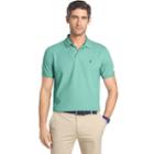 Men's Izod Solid Oxford Advantage Polo, Size: Medium, Brt Green