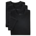 Men's Hanes Classics 3-pk. Comfortsoft Tees, Size: Large, Black