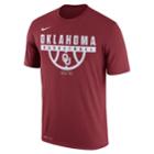 Men's Nike Oklahoma Sooners Dri-fit Basketball Tee, Size: Xl, Red