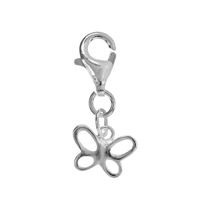 Personal Charm Sterling Silver Butterfly Charm, Women's, Grey