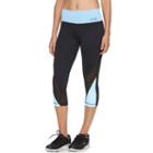 Women's Fila Sport&reg; Reflective Yoga Leggings, Size: Medium, Light Blue