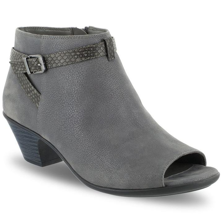 Easy Street Sparrow Women's Ankle Boots, Size: Medium (8.5), Med Grey
