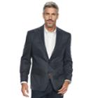 Men's Chaps Classic-fit Patterned Stretch Sport Coat, Size: 38 - Regular, Grey