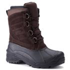 Totes Thunder Men's Waterproof Winter Boots, Size: Medium (11), Med Brown