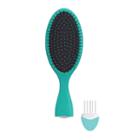 Wet Brush Detangling Hair Brush & Brush Cleaner Set, Turquoise/blue (turq/aqua)