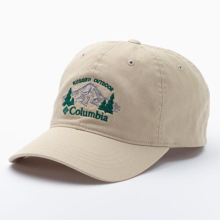 Columbia Logo Baseball Cap - Men, White Oth