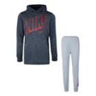 Boys 4-7 Nike Pullover Hoodie & Tricot Jogger Pants Set, Size: 5, Oxford