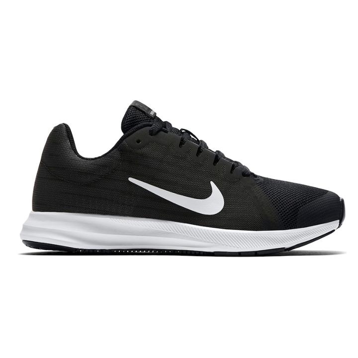 Nike Downshifter 8 Grade School Boys' Sneakers, Size: 5 Wide, Black