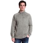 Men's Stanley Classic-fit Sweater-fleece Jacket, Size: Xl, Med Grey