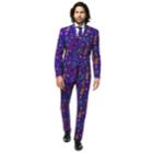 Men's Opposuits Slim-fit Doodle Dude Suit & Tie Set, Size: 38 - Regular, Med Purple