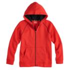 Boys 8-20 Tek Gear&reg; Ultra-soft Full-zip Hoodie, Size: S(8), Med Red