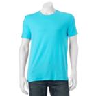 Men's Apt. 9 Solid Tee, Size: Large, Turquoise/blue (turq/aqua)