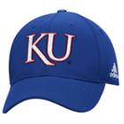 Adult Adidas Kansas Jayhawks Structured Adjustable Cap, Blue