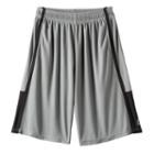 Boys 8-20 Rbx Colorblock Shorts, Boy's, Size: M(10-12), Dark Grey