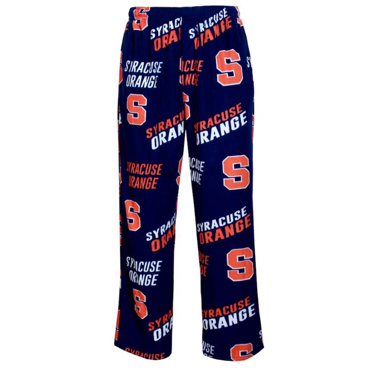 Men's Concepts Sport Syracuse Orange Grandstand Fleece Pants, Size: Xl, Blue (navy)