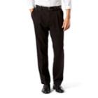 Big & Tall Dockers&reg; Stretch Easy Khaki D3 Classic-fit Pleated Pants, Men's, Size: 46x29, Black