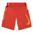 Boys 4-7 Nike Logo Sublimated Dri-fit Mesh Shorts, Size: 4, Med Red