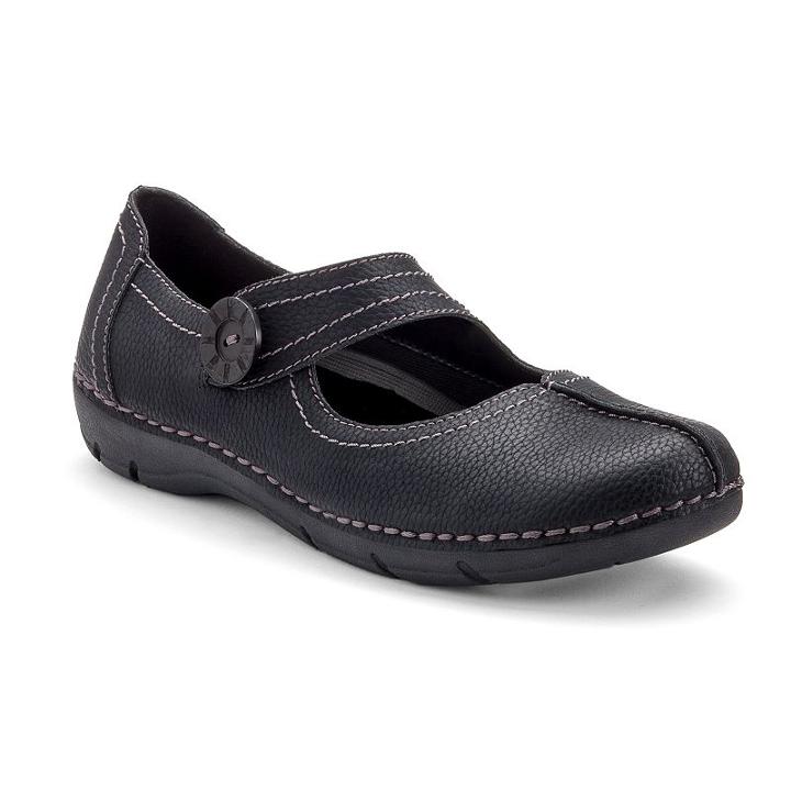 Croft & Barrow&reg; Women's Lightweight Mary Jane Shoes, Size: 5.5, Black