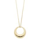 Dana Buchman Circle Pendant Necklace, Women's, Gold