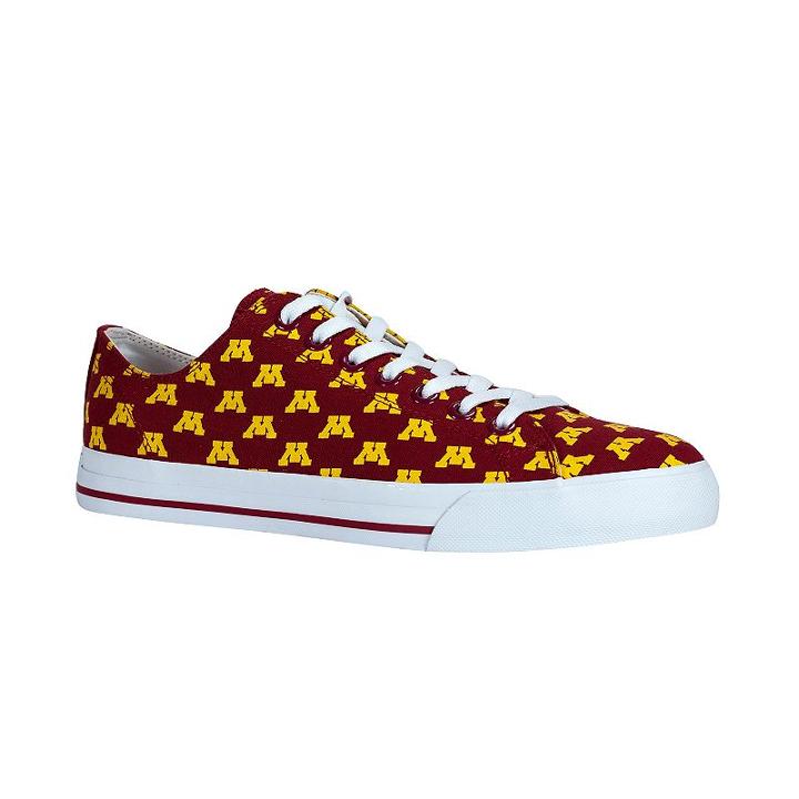 Adult Row One Minnesota Golden Gophers Victory Sneakers, Size: 4.5, Dark Red