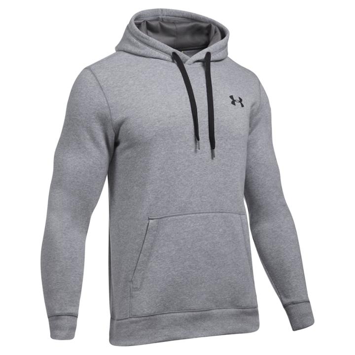 Men's Under Armour Rival Pullover Hoodie, Size: Xxl, Dark Grey