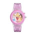 Disney Princess Aurora, Belle & Cinderella Kids' Light-up Watch, Girl's, Size: Medium, Pink