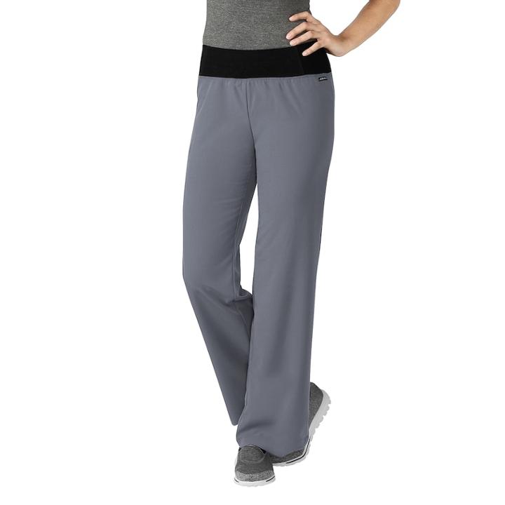 Women's Jockey Scrubs Modern Yoga Pants, Size: Xxs, Grey