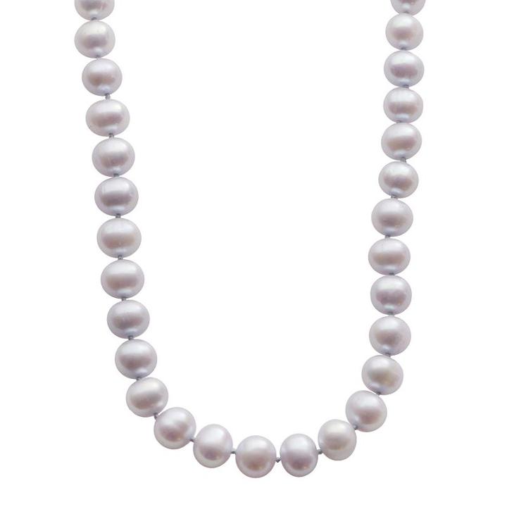 Pearlustre By Imperial Dyed Freshwater Cultured Pearl Sterling Silver Necklace, Women's, Size: 18, Purple