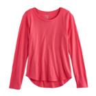 Girls 7-16 & Plus Size So&reg; Core Tee, Size: 7-8, Med Pink