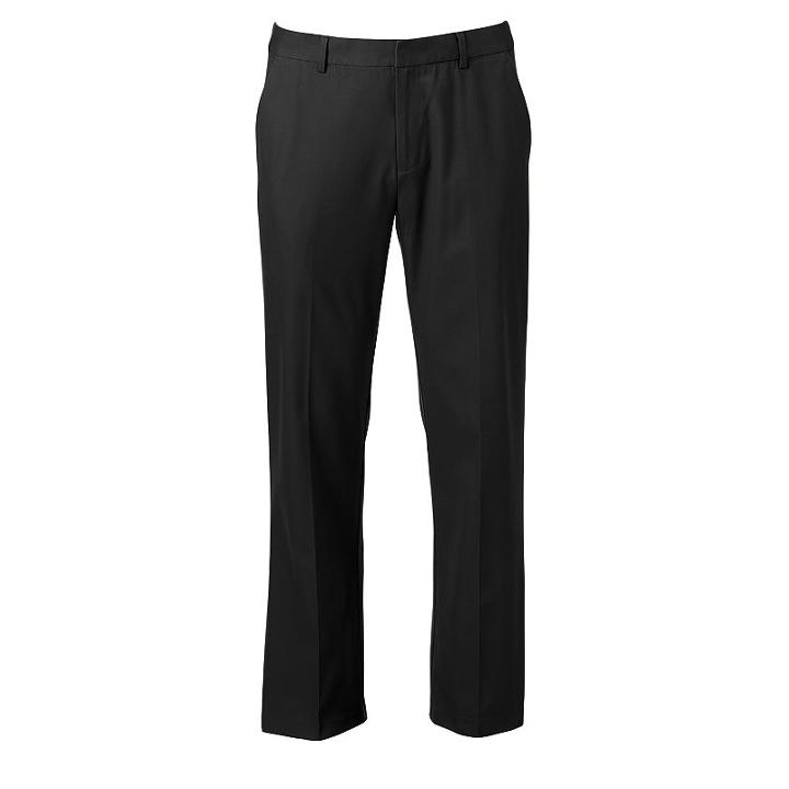 Men's Apt. 9&reg; Slim-fit Cotton Chino Pants, Size: 30x29, Black