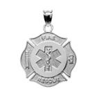 Insignia Collection Sterling Silver Maltese Cross And Star Of Life Pendant, Women's, Multicolor