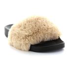 Seven7 Davinchi Women's Slide Sandals, Girl's, Size: 7, Lt Beige