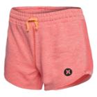 Girls 7-16 Hurley Dri-fit Double Knit Beachrider Shorts, Girl's, Size: Small, Dark Pink