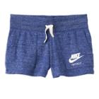 Girls 7-16 Nike Vintage Nep Shorts, Girl's, Size: Large, Med Blue