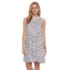 Petite Sonoma Goods For Life&trade; High Neck Trapeze Dress, Women's, Size: L Petite, Natural