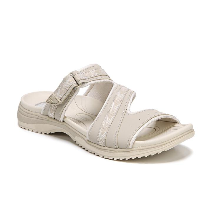 Dr. Scholl's Day Slide Women's Sandals, Size: Medium (11), Beig/green (beig/khaki)