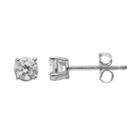14k White Gold 5/8 Carat T.w. Diamond Stud Earrings, Women's
