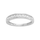 10k Gold 1/4 Carat T.w. Diamond Wedding Ring, Women's, Size: 6, White