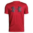 Boys 8-20 Under Armour Big Logo Tee, Size: Small, Red