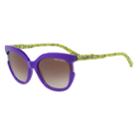 Armani Exchange Ax4065s 55mm Square Gradient Sunglasses, Women's, Med Purple