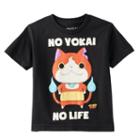 Boys 4-7 Yo-kai Watch Jibanyan No Yokai No Life Tee, Boy's, Size: 4, Black