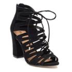 Madden Nyc Bardott Women's High Heel Gladiator Sandals, Girl's, Size: Medium (7.5), Oxford