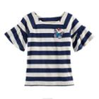 Girls 4-12 Sonoma Goods For Life&trade; Bell-sleeved Raglan Top, Size: 7, Blue